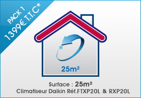 pack climatisation toulouse ARClim 25m