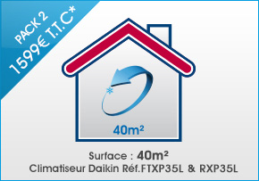 pack climatisation toulouse ARClim 40m